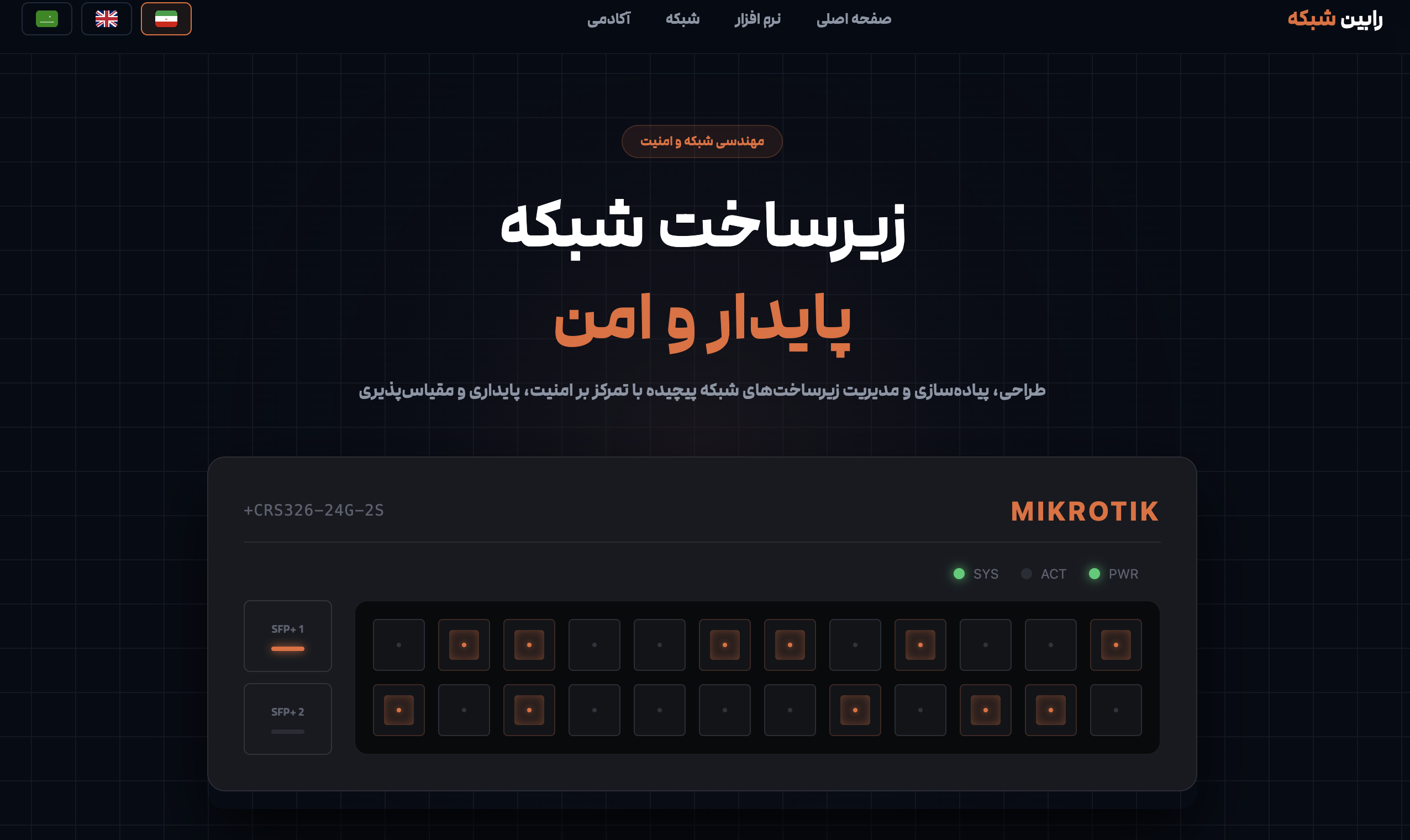 رابین شبکه